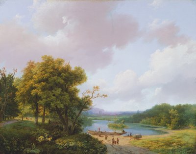 Paysage rural, 19ème siècle - Barend Cornelis Koekkoek